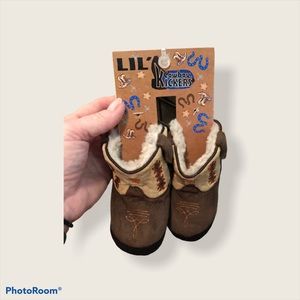 Montana Lil Cowboy Kickers size small